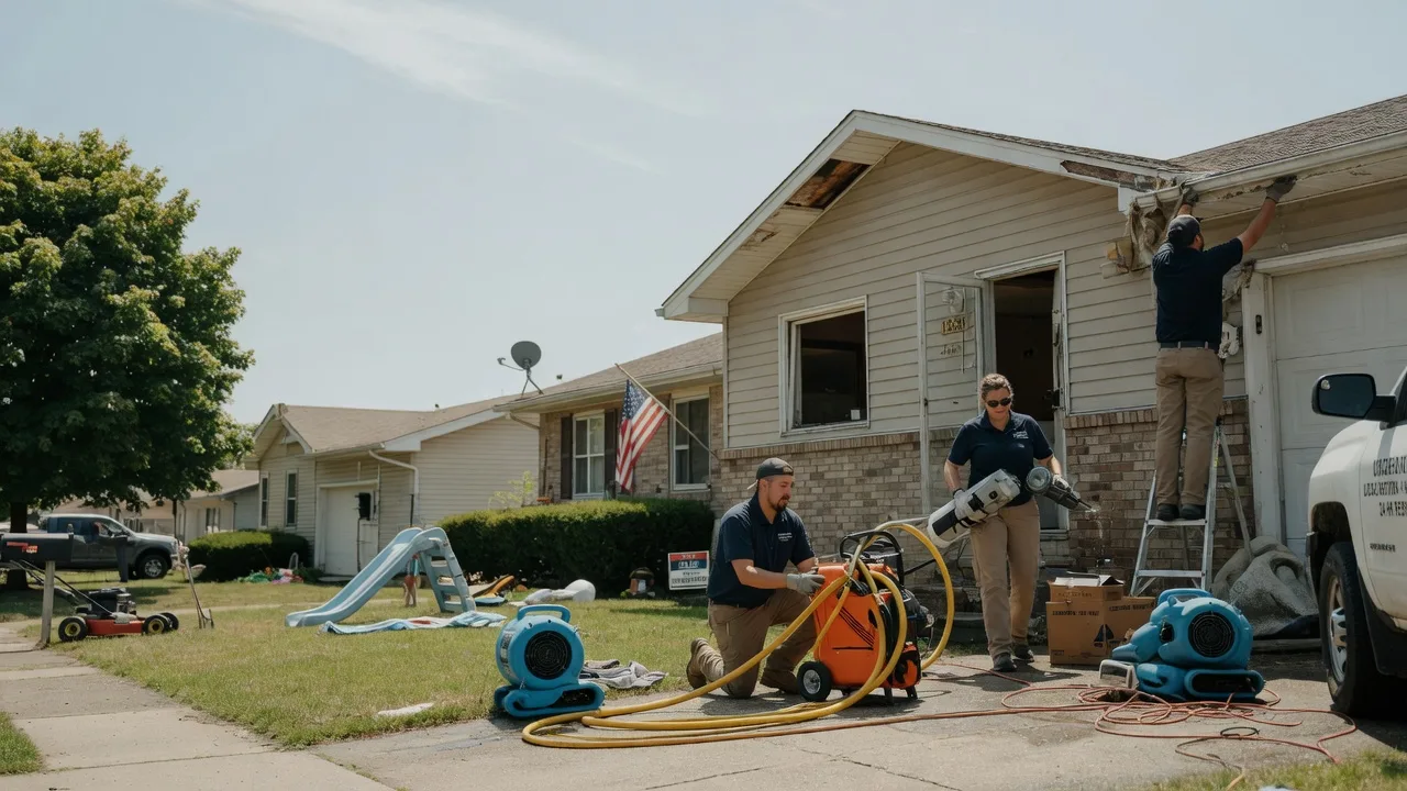 Water Damage Restoration in Burlington, MI near me